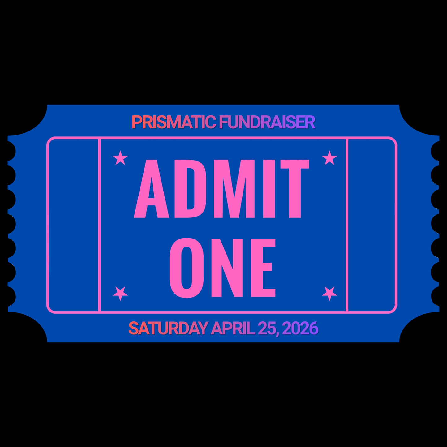 Prismatic Fundraiser Event Entry